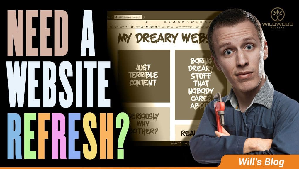 Give your website an update with a website makeover